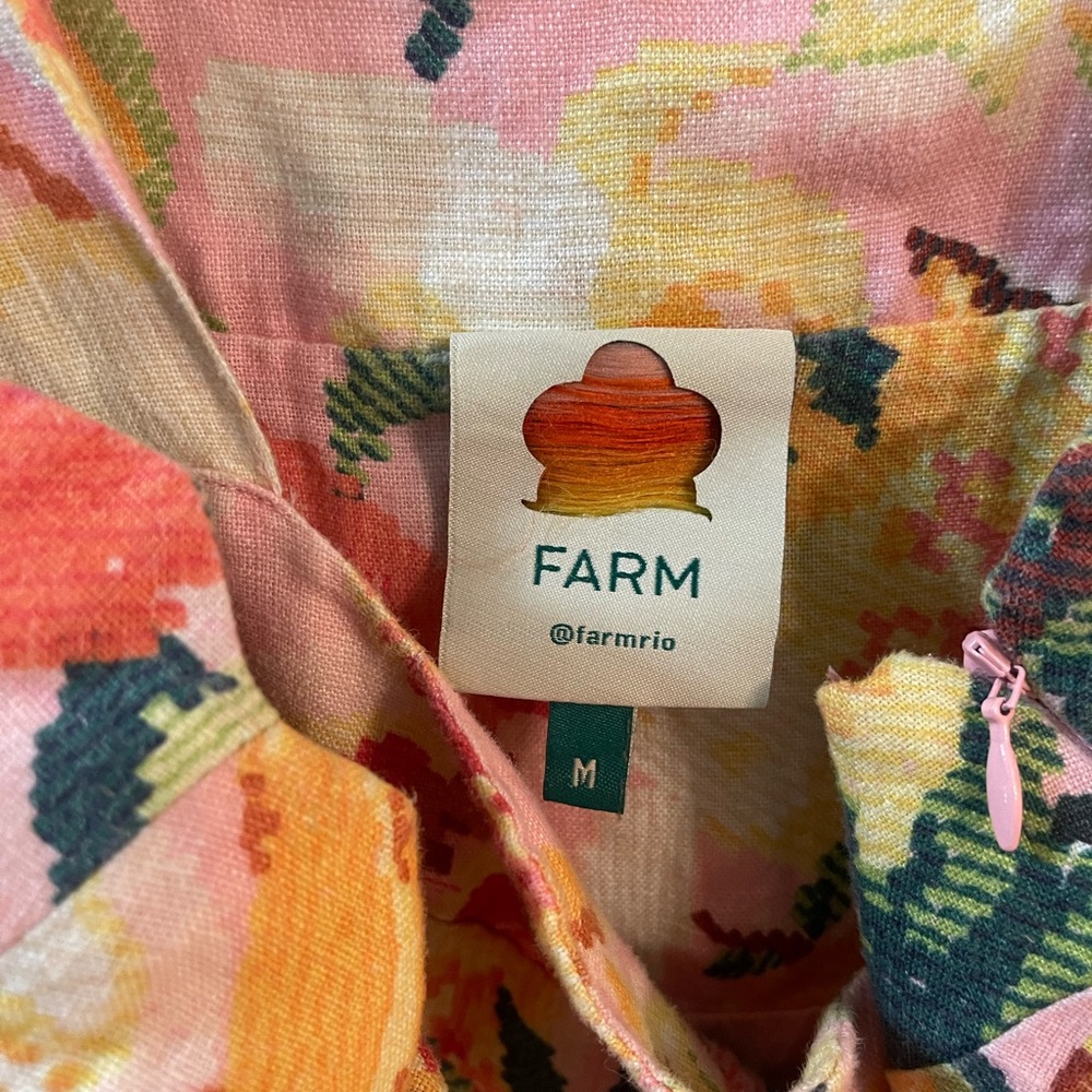 Multi colored Farm Rio summer dress!